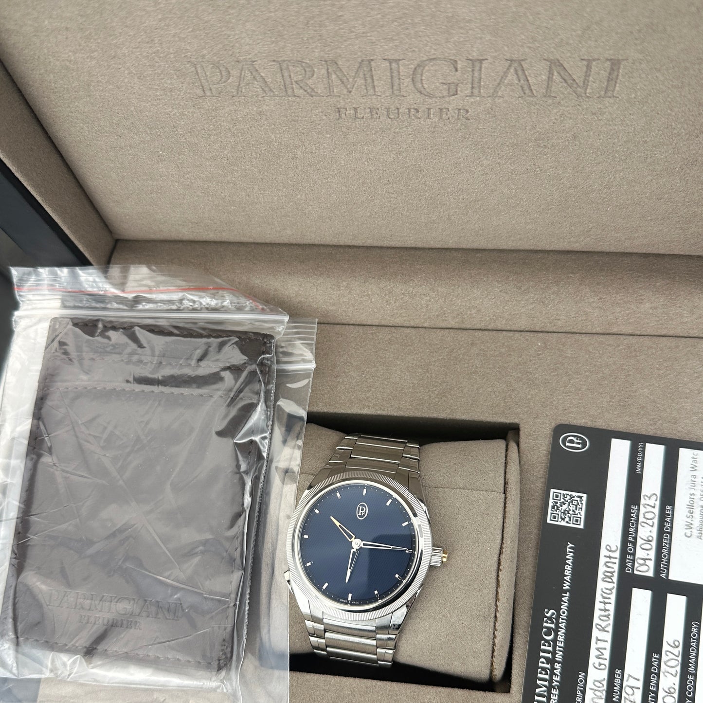 2023 Parmigiani Fleurier Tonda GMT Rattrapante | PFC905-1020001-100182 | Box & Papers