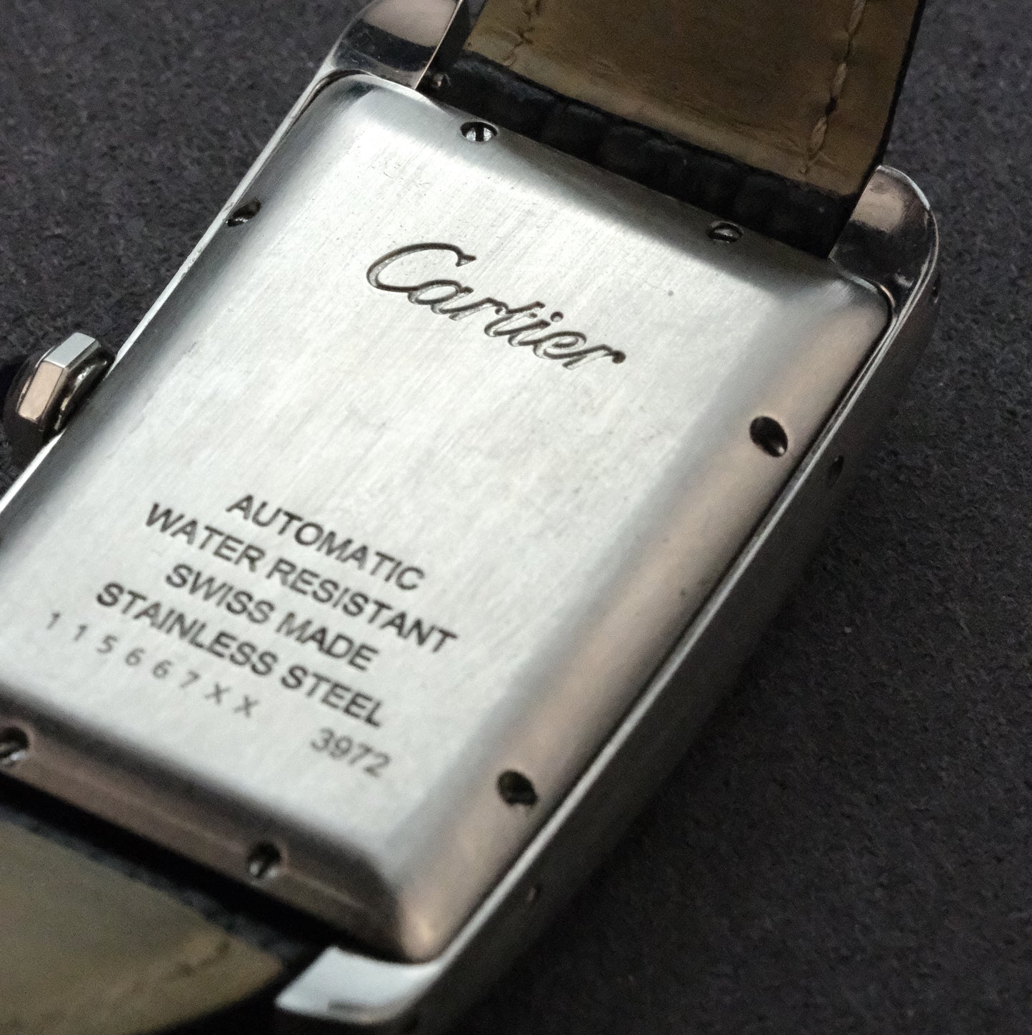 Cartier Tank Américaine Large Stainless Steel WSTA0018