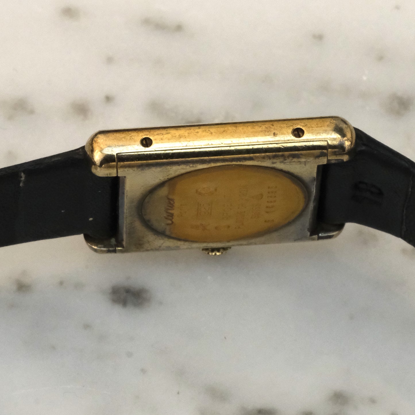 Vintage Cartier Tank Must, Lemon Creme Dial