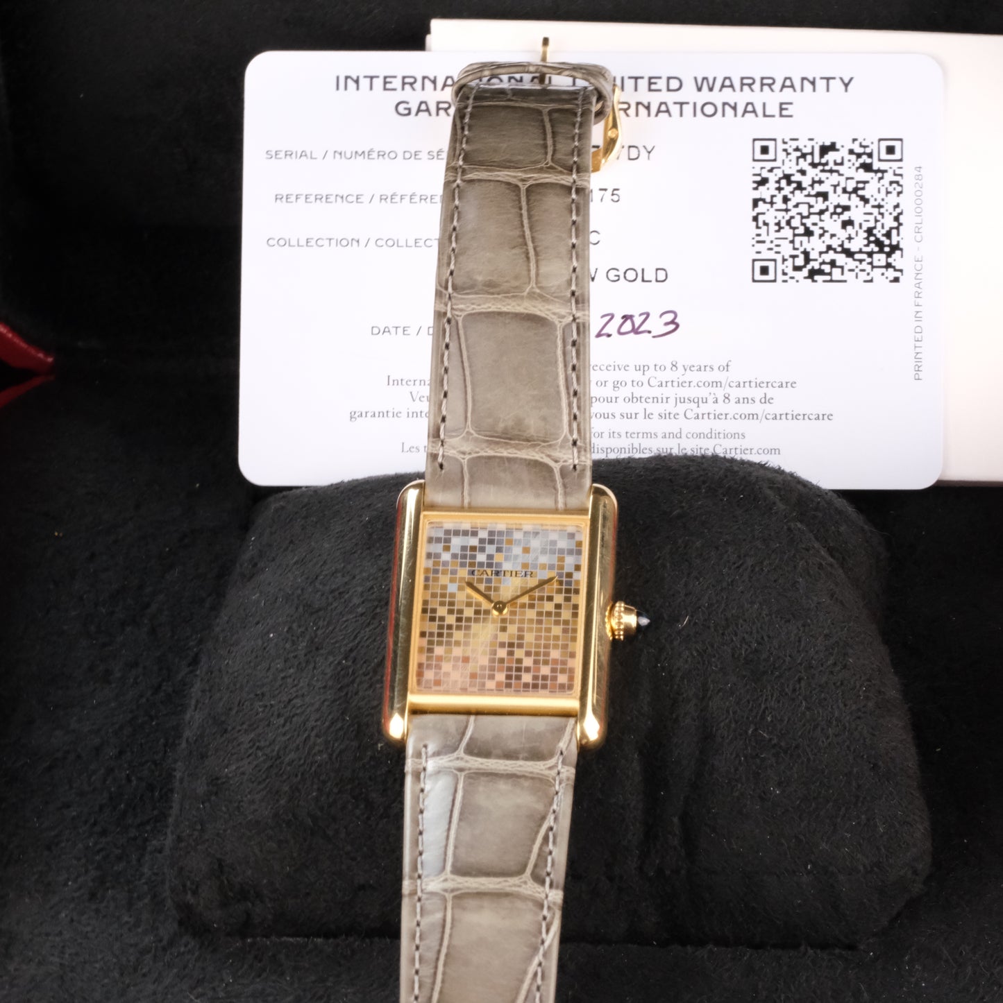 2023 Cartier Tank Louis WGTA0175 Full Set