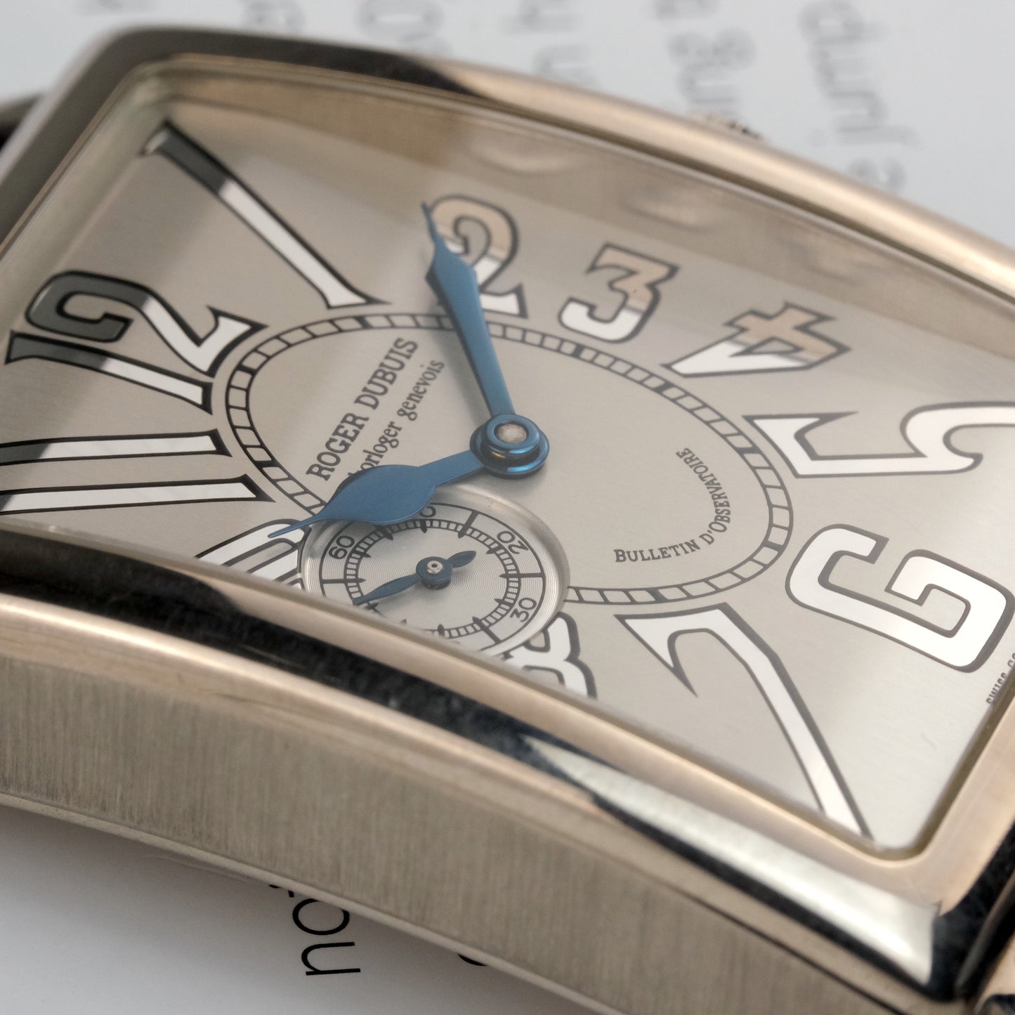 Circa 2003 White Gold Roger Dubuis Much More M32