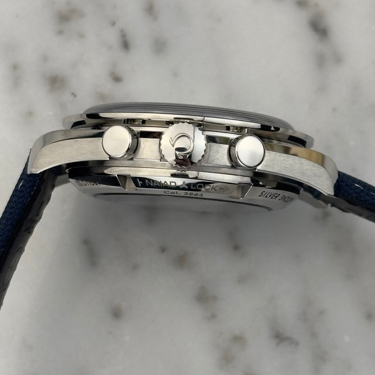 2026 Omega Speedmaster "Silver Snoopy Award" 50th Anniversary | 310.32.42.50.02.001 | Box & Papers
