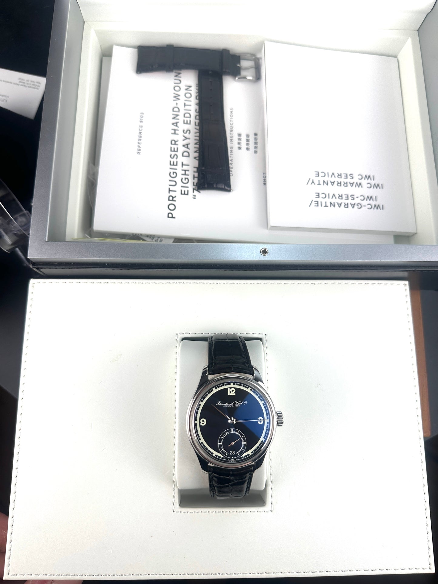 2015 IWC 75th Anniversary Portugieser, LE of 750, Full Set