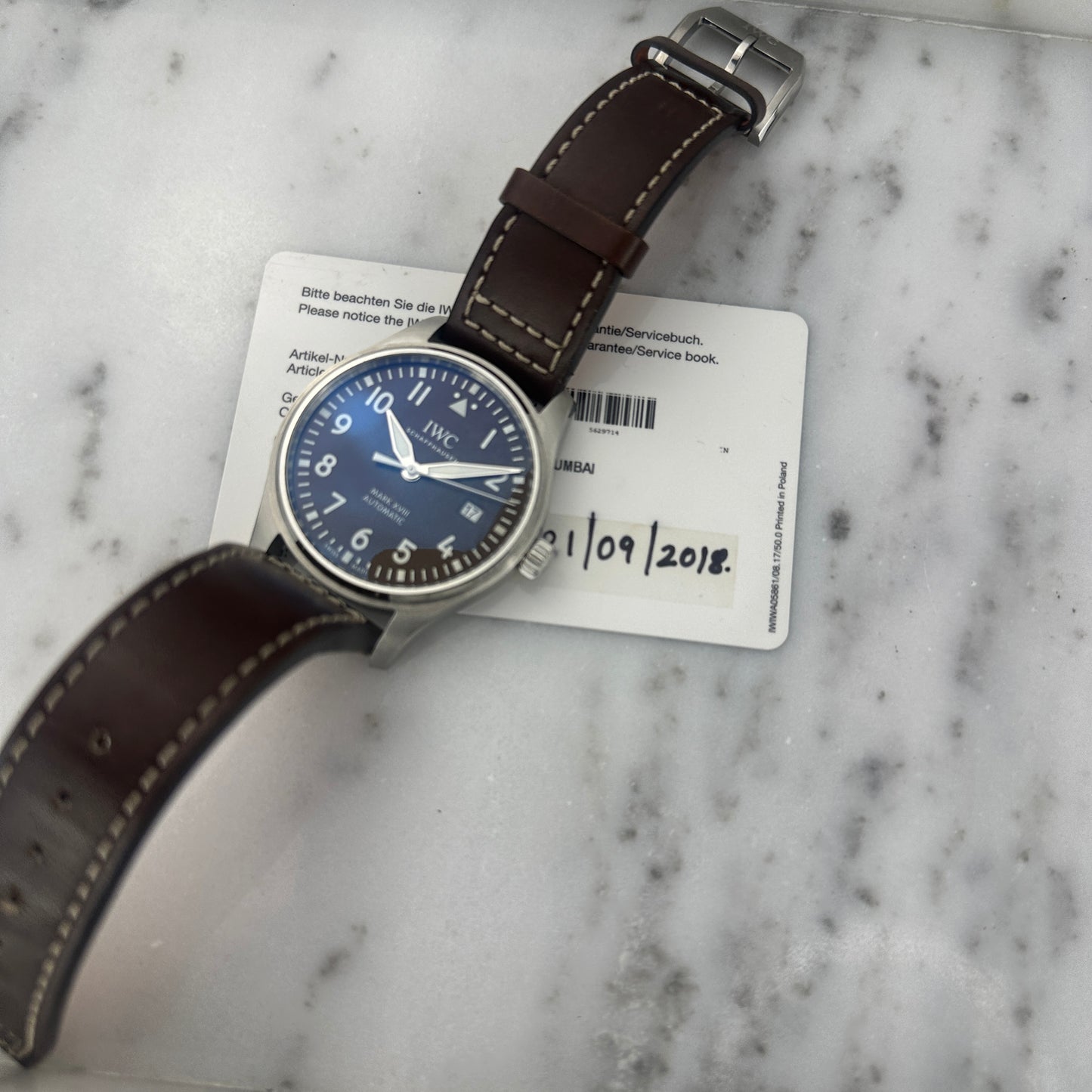 2018 IWC Pilot's Watch Mark XVIII "Antoine de Saint Exupéry" | IW327003