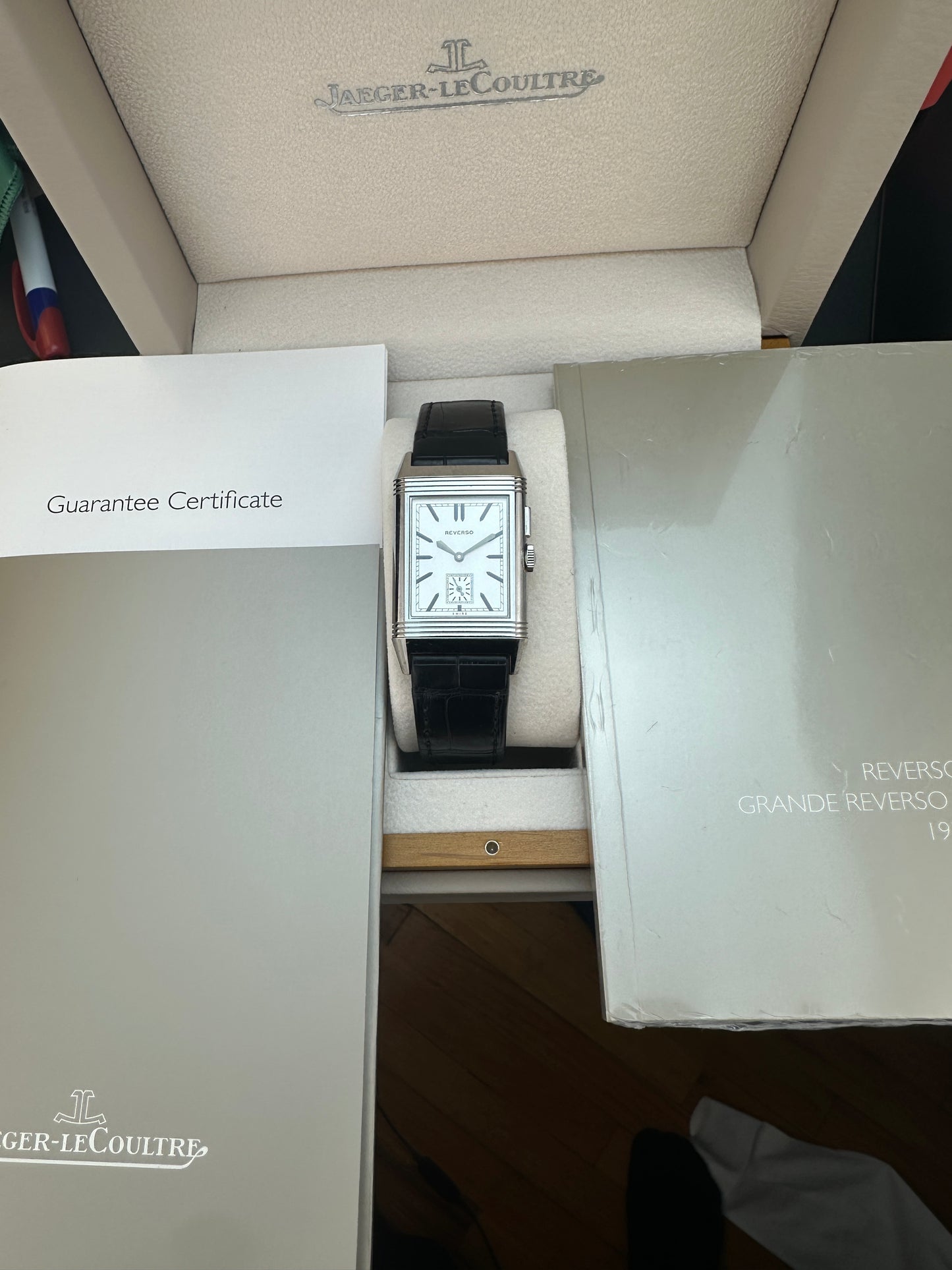 2015 Jaeger-LeCoultre Reverso Ultra Thin Duoface Q3788570, Full Set