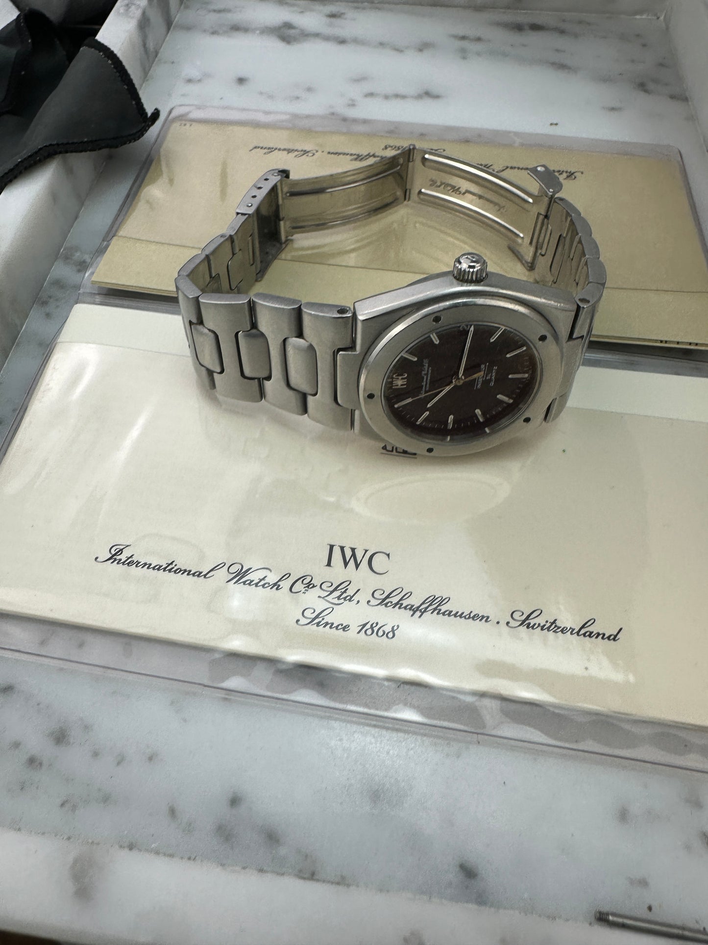1982 IWC Ingenieur Jumbo SL 1839 IW3303, with papers