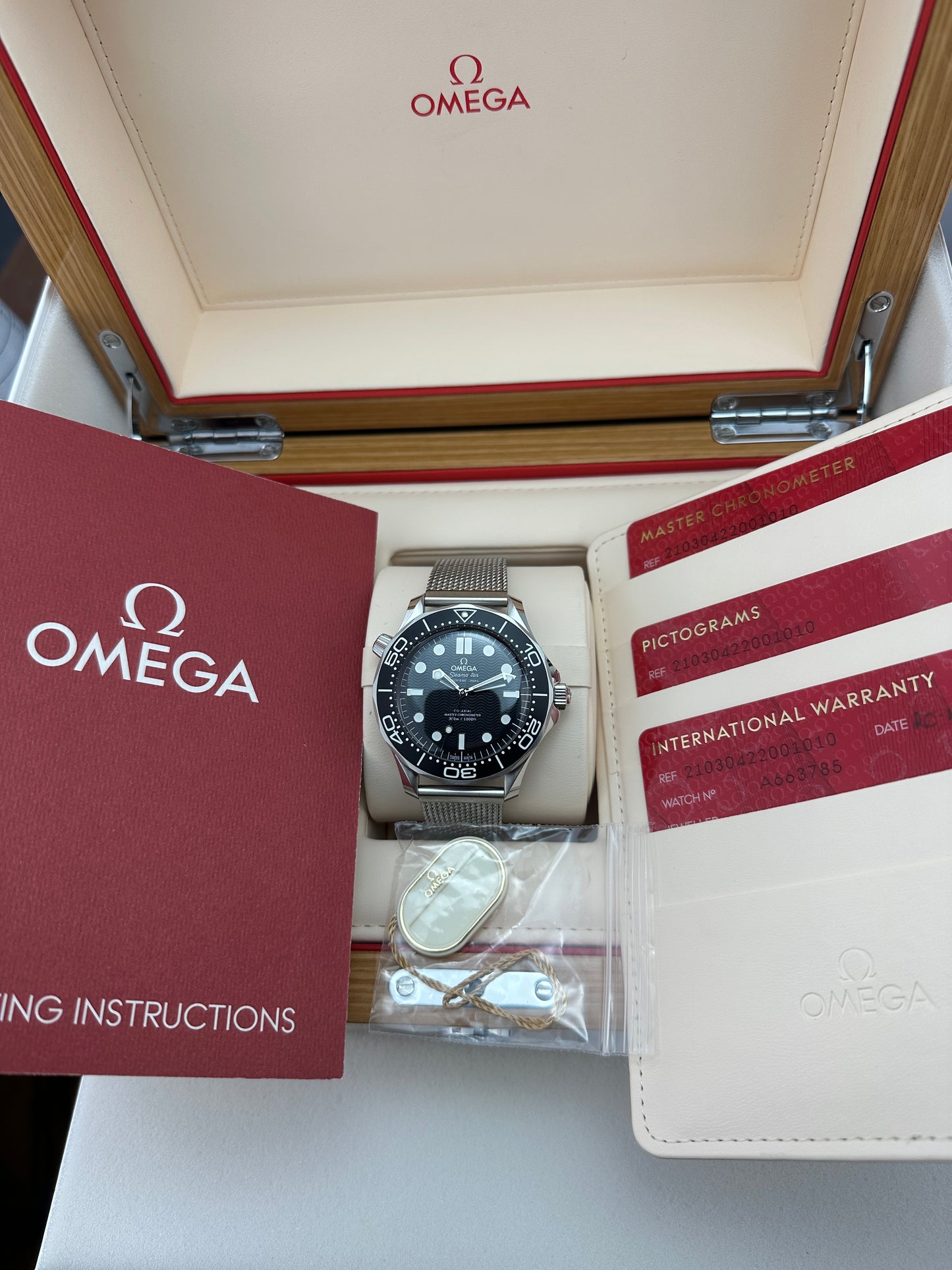 2024 Omega Seamaster Diver 300M Ref. 210.30.42.20.01.010
