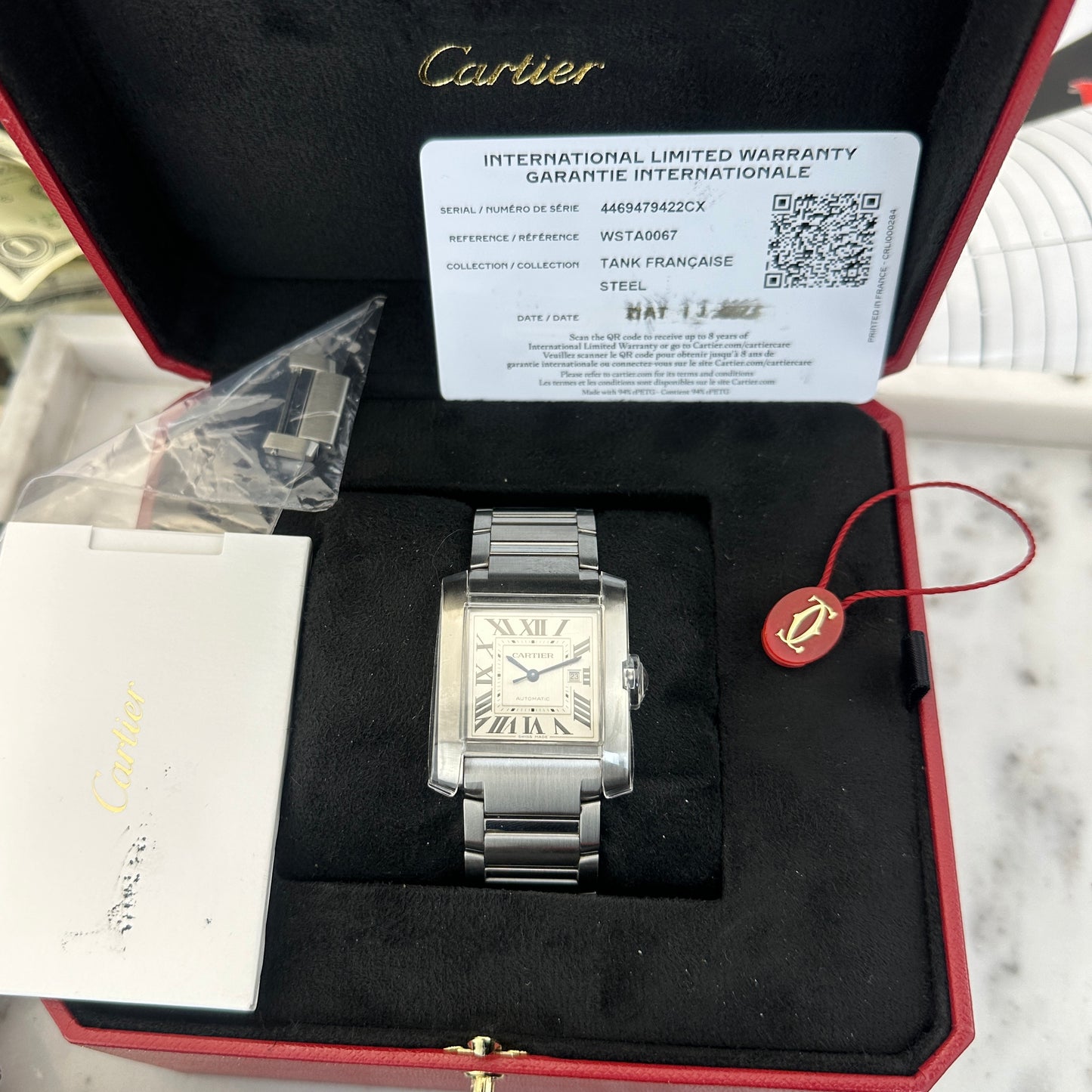 2023 Cartier Tank Française | WSTA0067 | Full Set