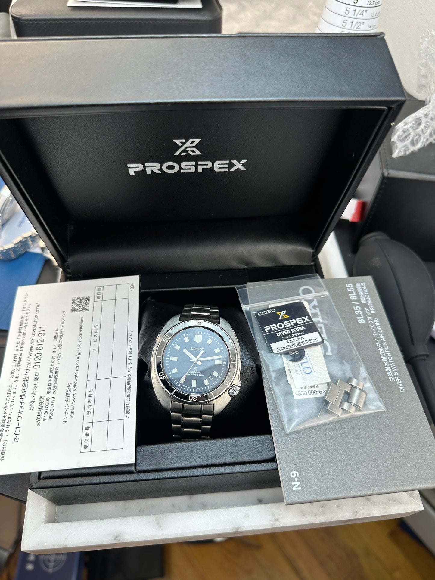 Seiko SLA051 Tribute to Naomi Uemura, Full Set