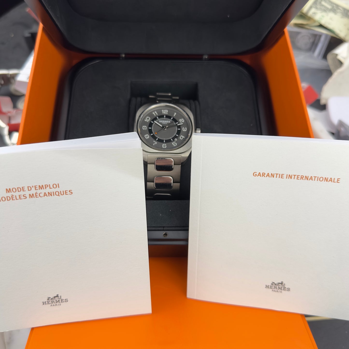 2021 Hermès H08 | SP.741 | Full Set, Titanium Bracelet