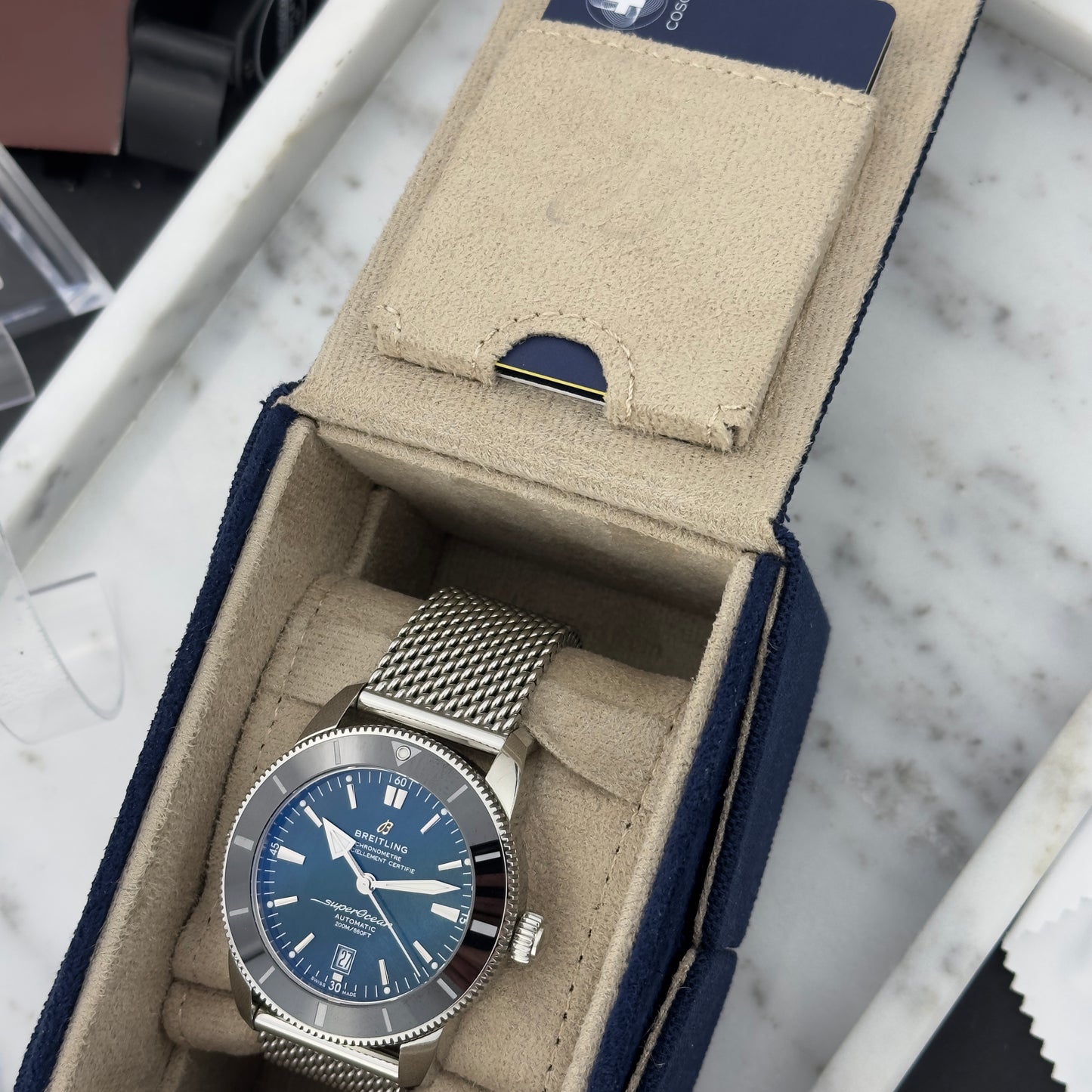 Breitling Superocean Heritage Green 46 B20 | AB2010121L1A1 | Full Set