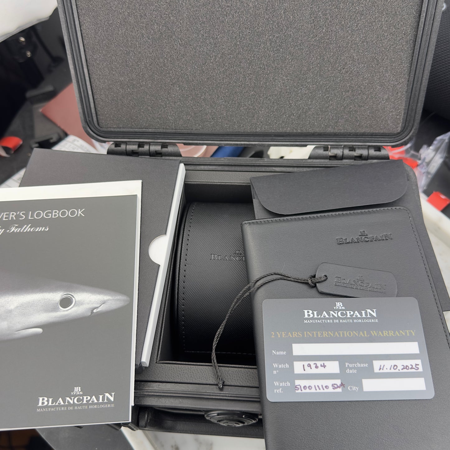 2025 Blancpain Fifty Fathoms Bathyscaphe | 5100B-1110-B52A | Full Set