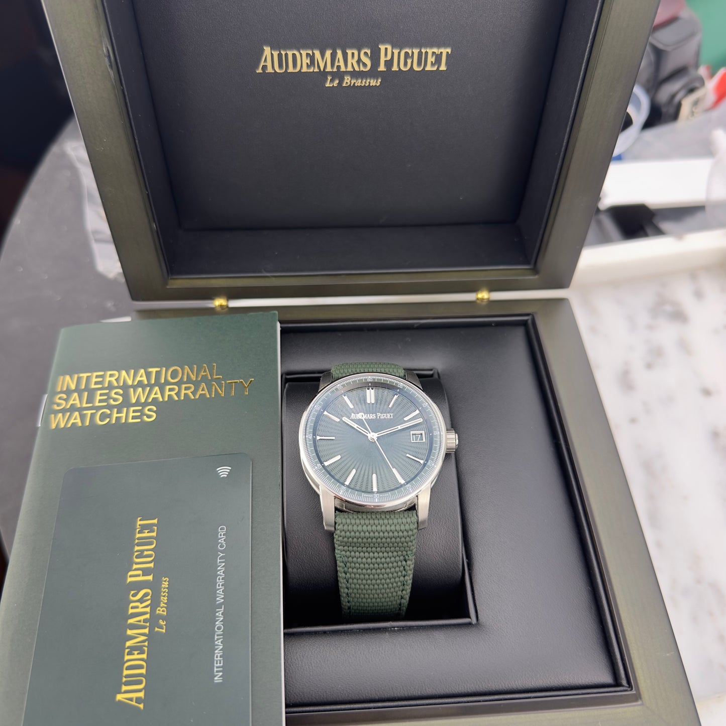 2024 Audemars Piguet Code 11.59 Green | 15210ST.OO.A056KB.01 | Full Set