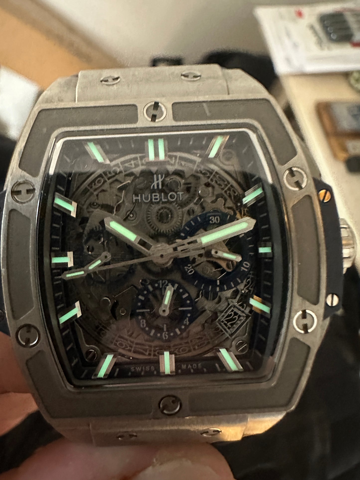 Hublot Spirit Of Big Bang Titanium Blue | 601.NX.7170.LR