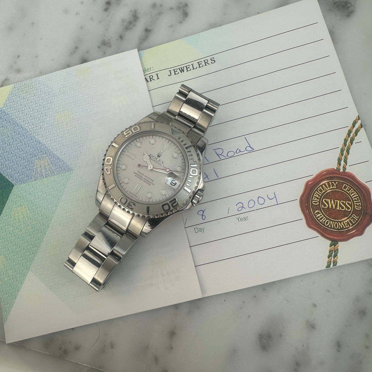 2004 Rolex Yacht-Master 35 | 168622 | With Papers