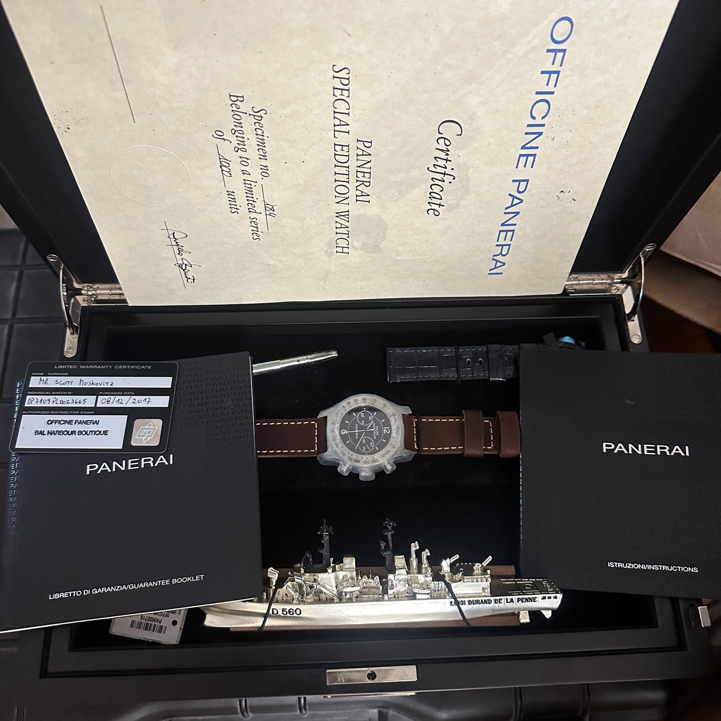 2017 Panerai Mare Nostrum | PAM00716 | Full set