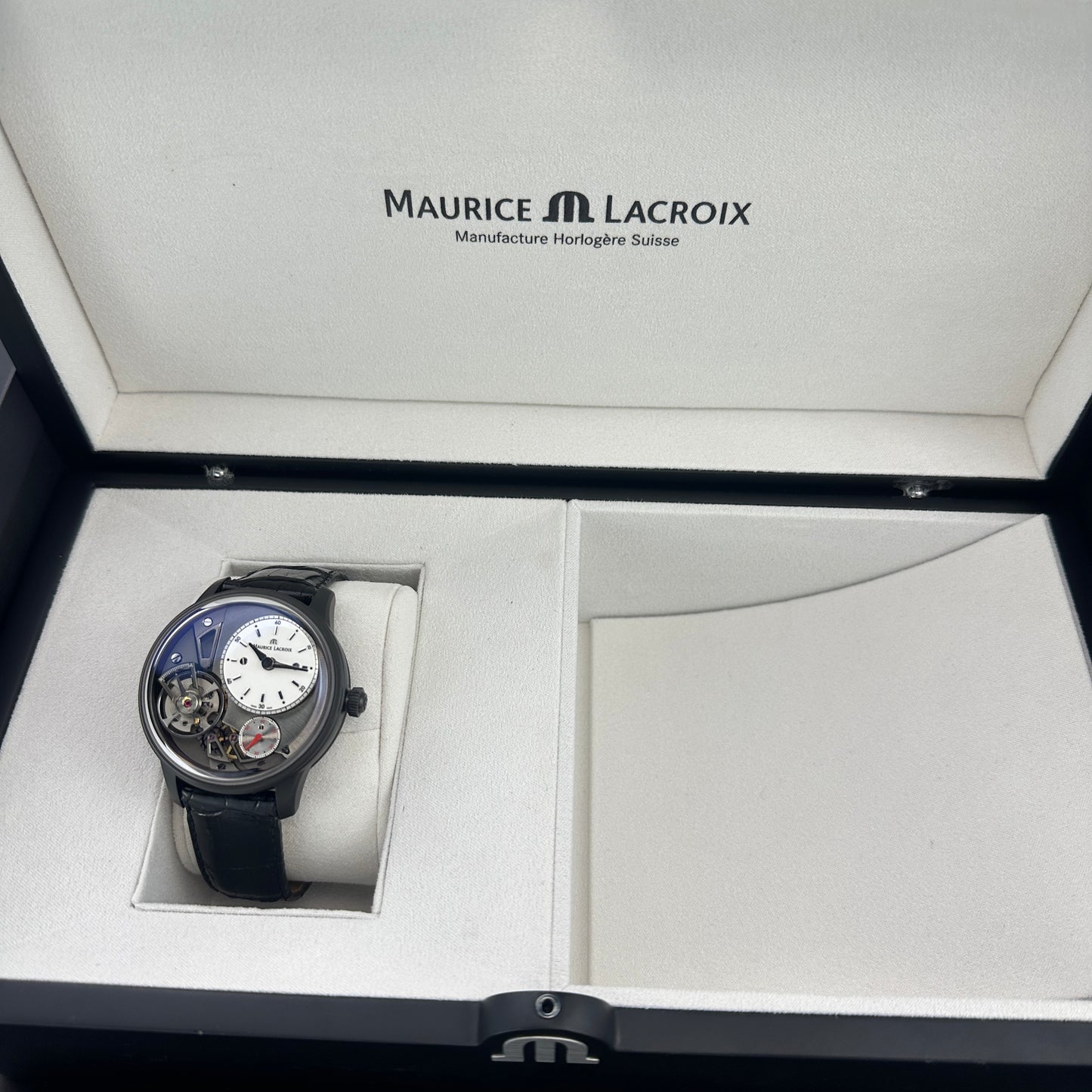 2010's Maurice Lacroix Masterpiece Gravity | MP6118-PVB01-130 | With Box