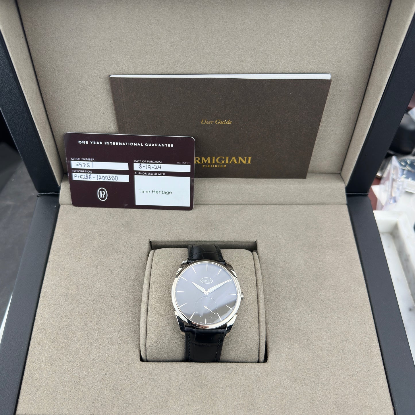 2024 Parmigiani Fleurier Tonda 1950 White Gold | PFC288-1200300 | Full Set
