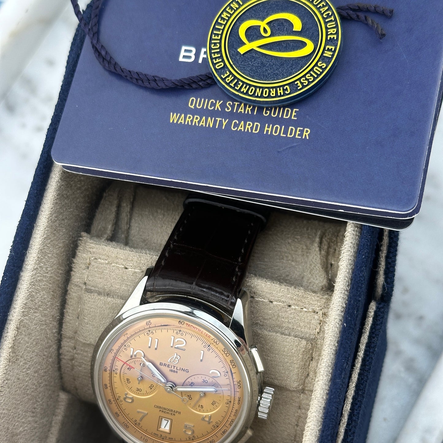 2025 Breitling B01 Chronograph | BTAB0145331K1P1 | Box & Papers