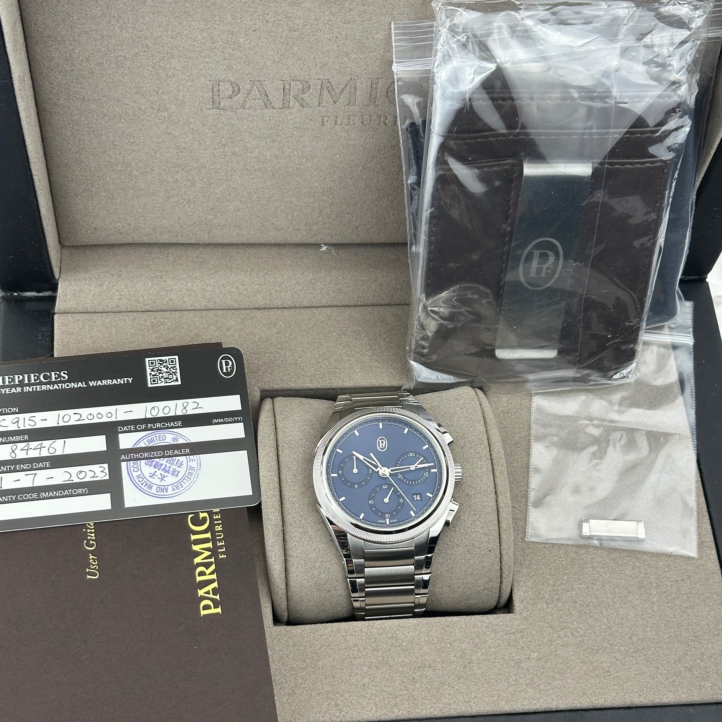 2023 Parmigiani Fleurier Tonda PF Chronograph | PFC915-1020001-100182 | Full Set