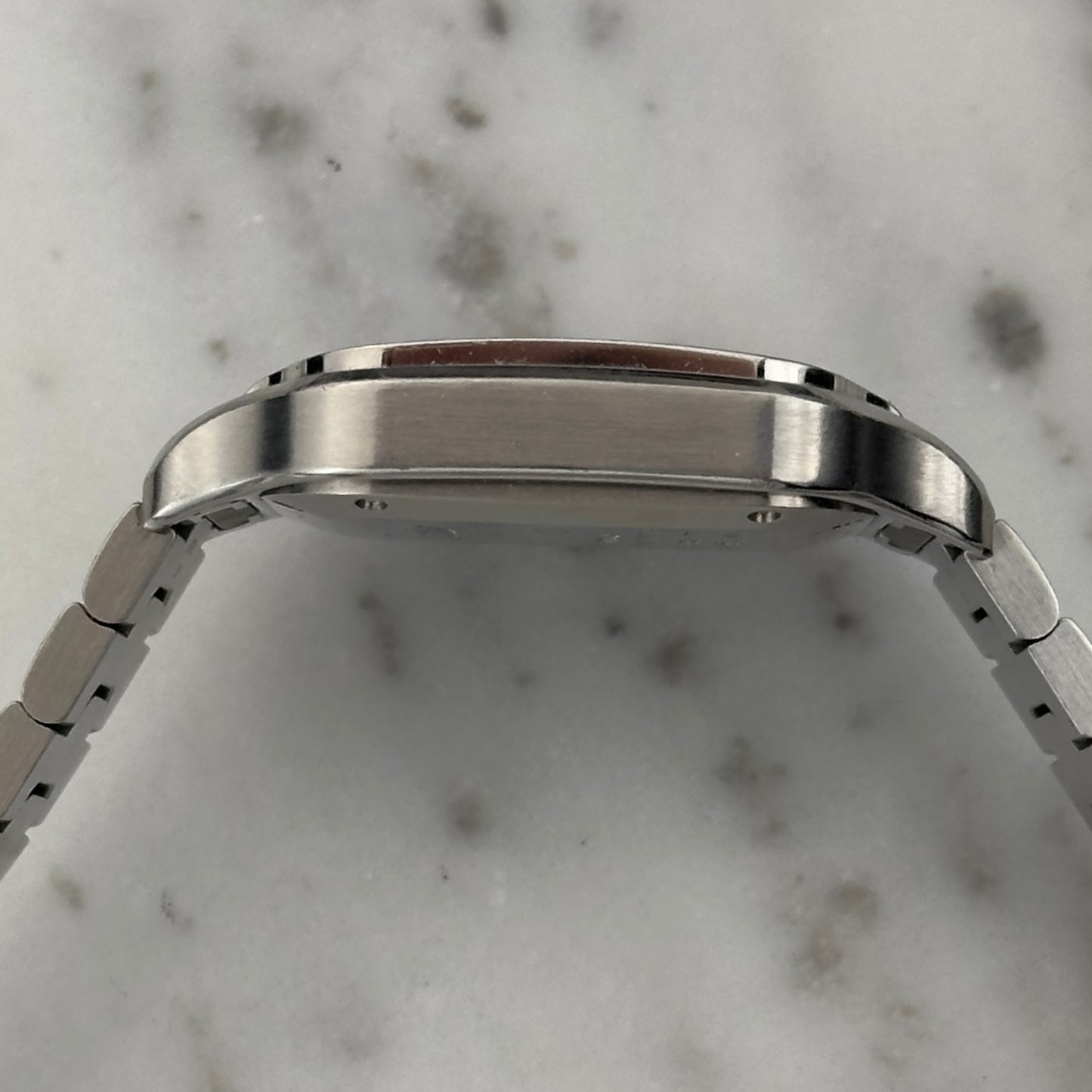 2022 Cartier Santos Diamond Bezel Medium | W4SA0005