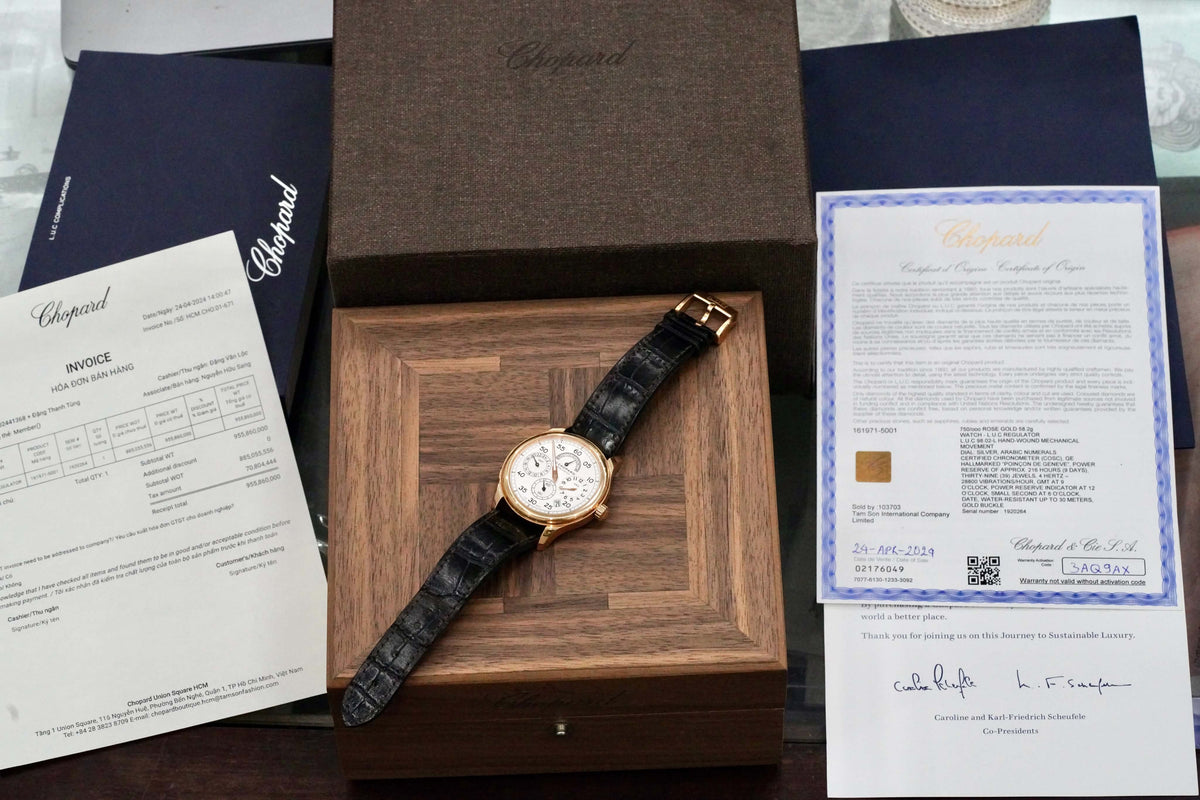 2024 Chopard LUC Regulator Rose Gold | 161971-5001 | Box & Papers