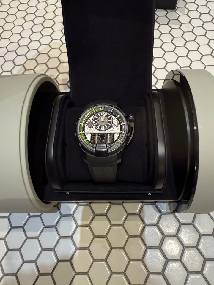 HYT H1 Titanium DLC Black 148-DL-21-GF-RU with box