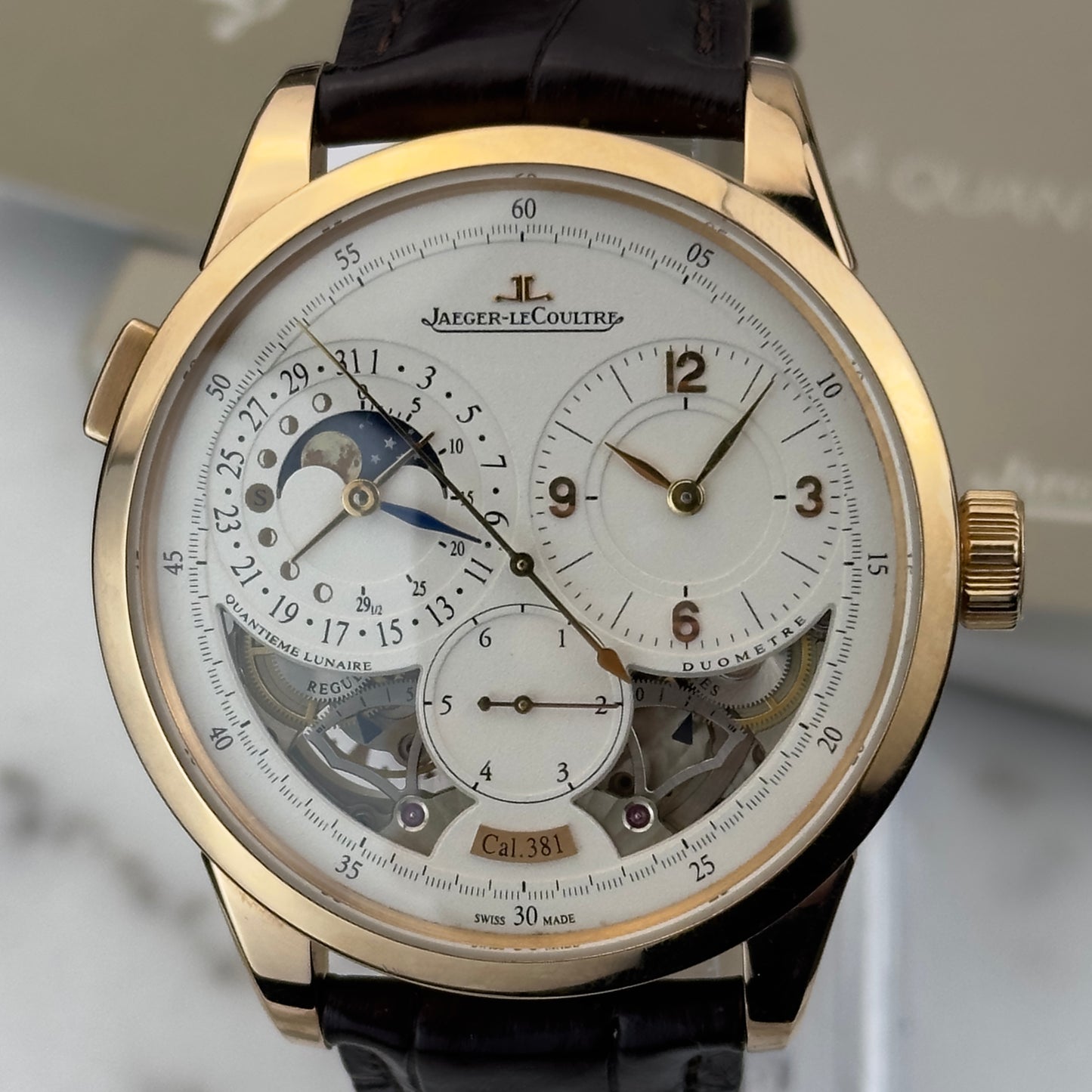 2021 Jaeger-Lecoultre Duometre A Quantieme Lunaire | Q6042520 | Full Set