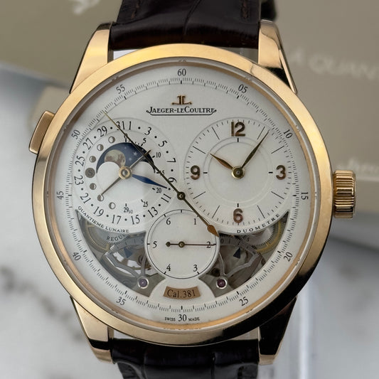 2021 Jaeger-Lecoultre Duometre A Quantieme Lunaire | Q6042520 | Full Set (Copy)