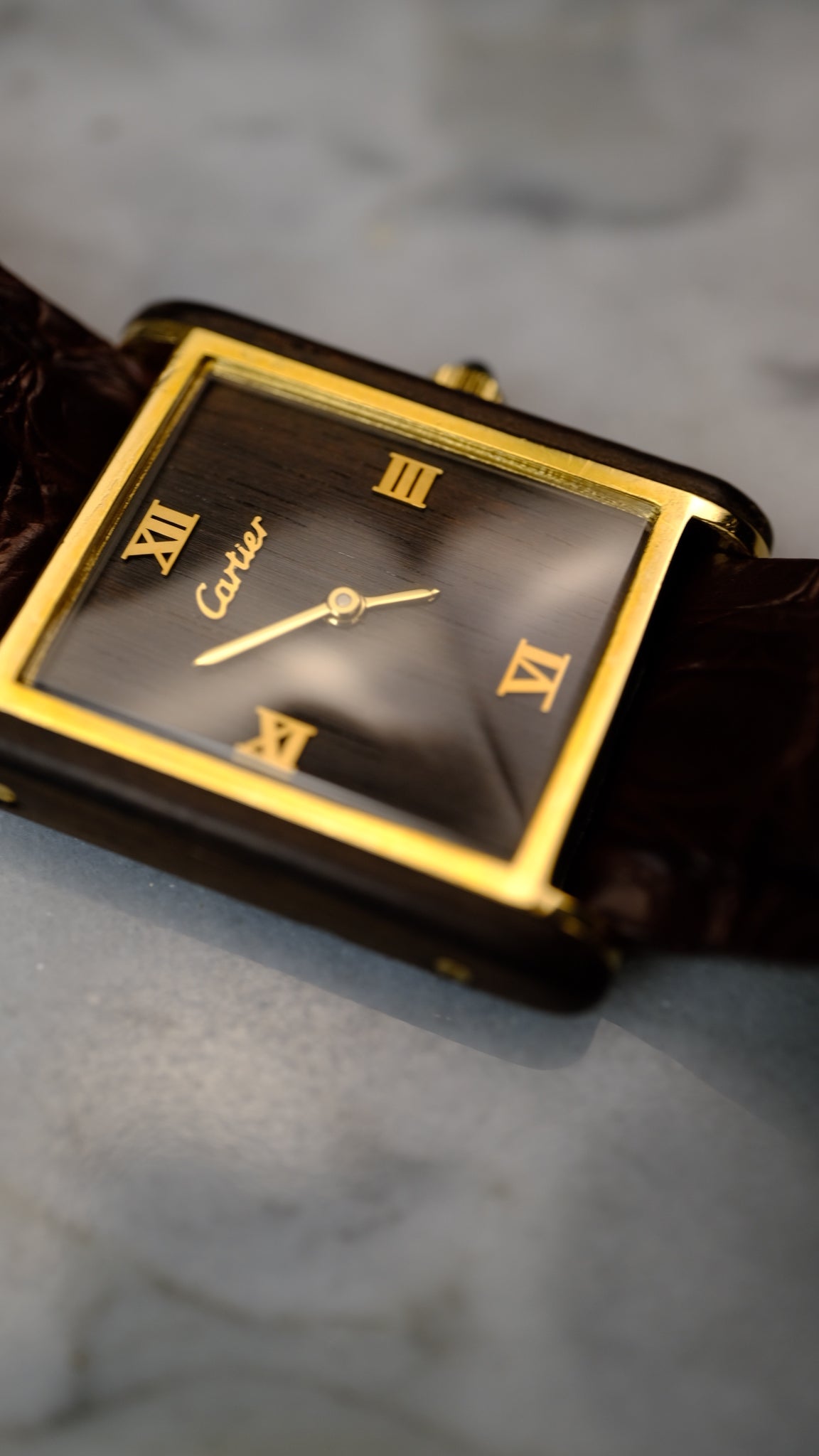 1976 Cartier Tank La Nature Palisandre De Rio, ref 20611