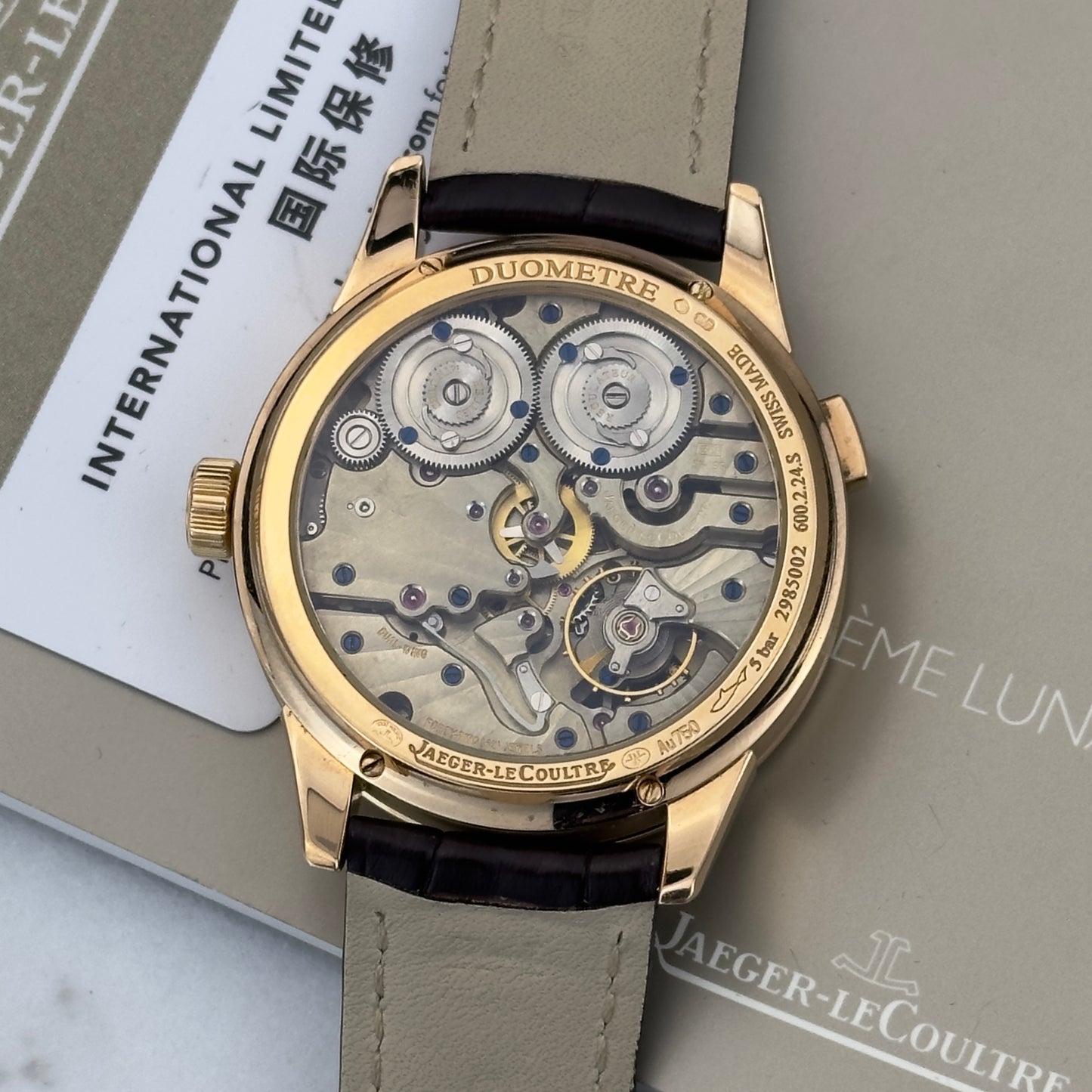 2021 Jaeger-Lecoultre Duometre A Quantieme Lunaire | Q6042520 | Full Set