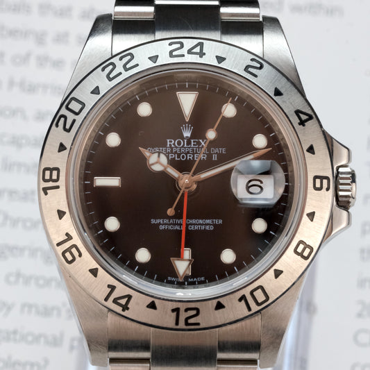 Circa 2007 Rolex Explorer II 16570, Cal 3186