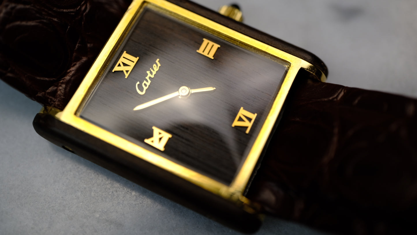 1976 Cartier Tank La Nature Palisandre De Rio, ref 20611