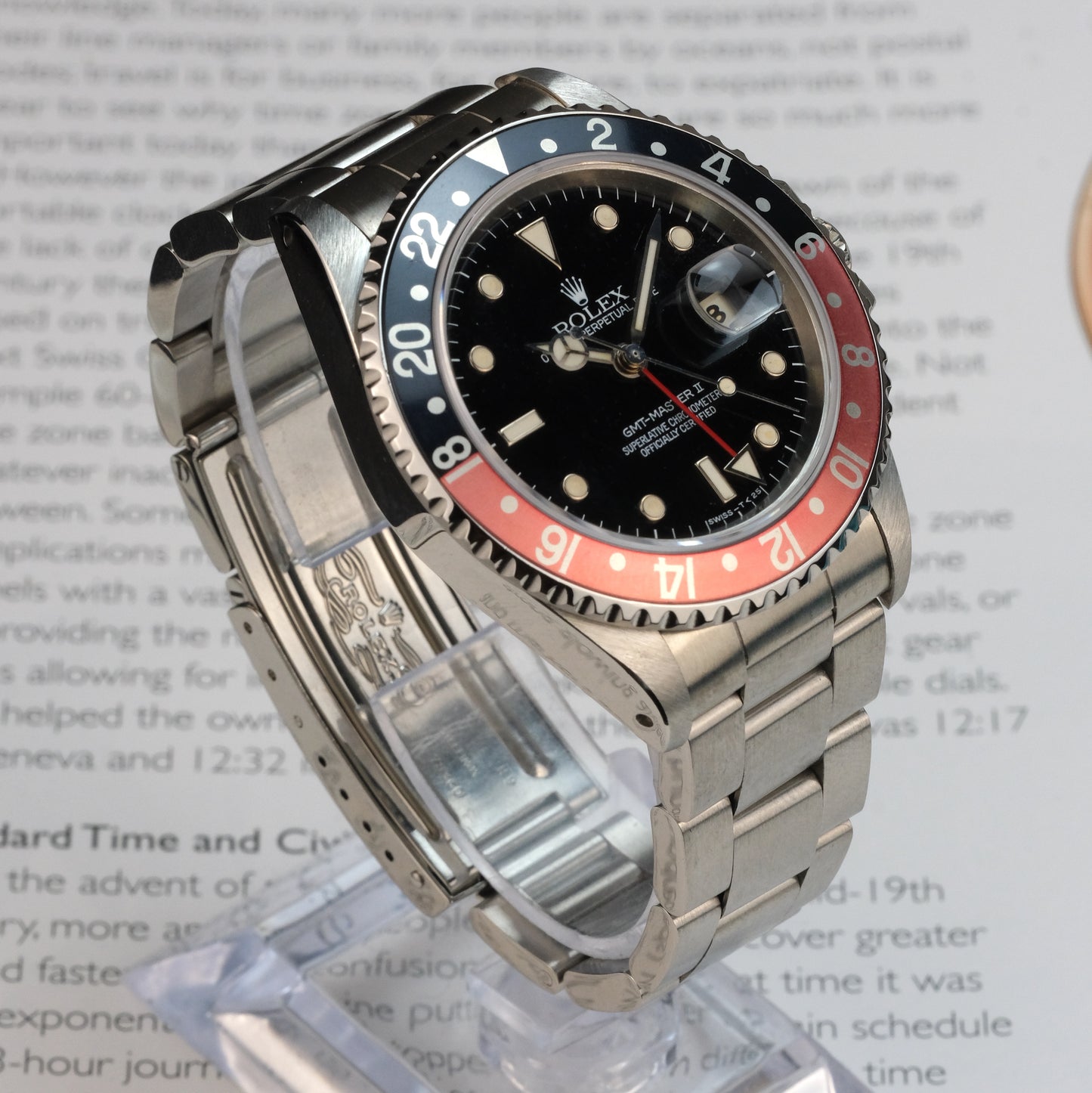 1984 Rolex GMT Master II, ref 16760