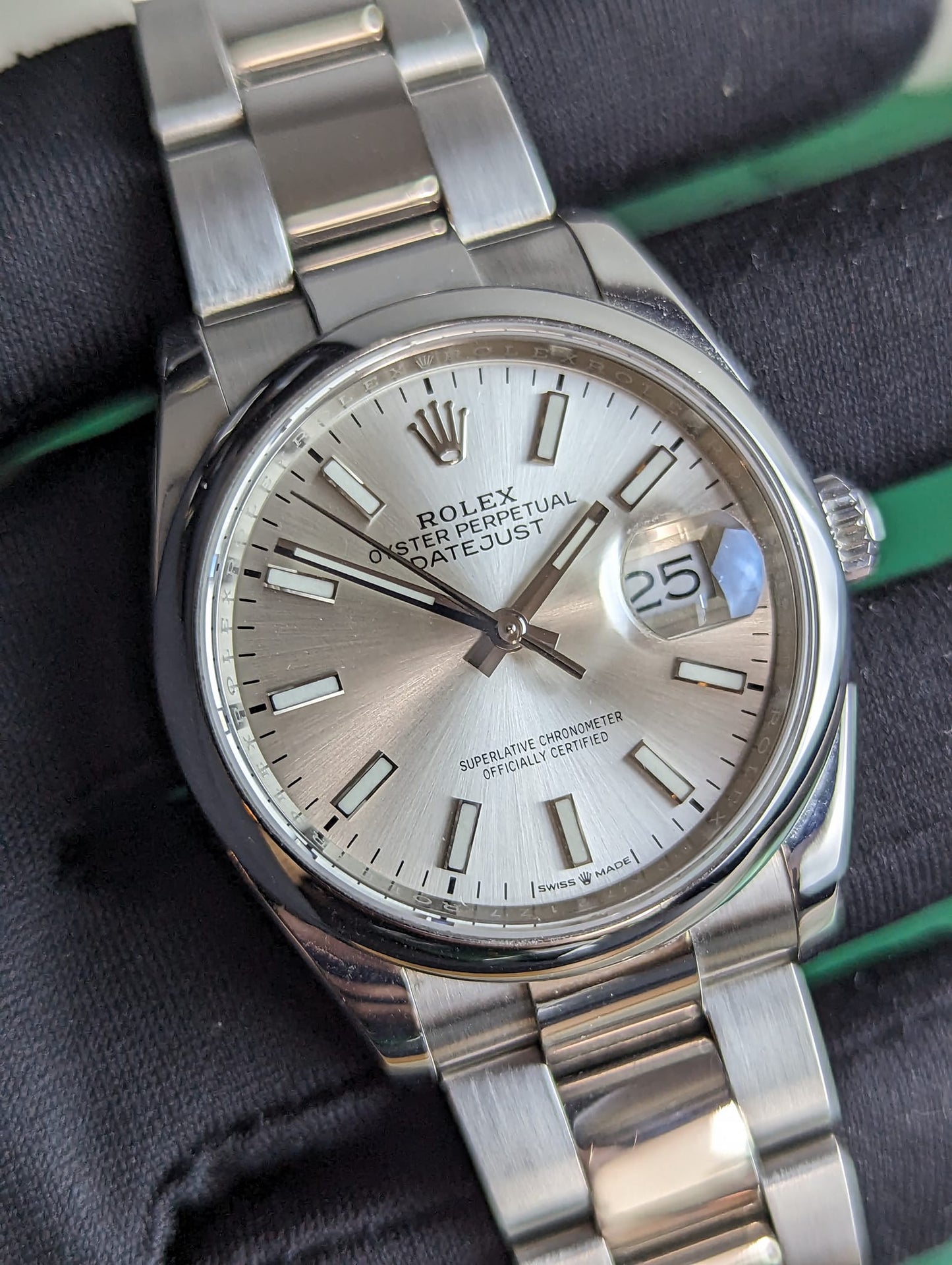 2019 Rolex Oyster Perpetual Datejust 126200 with card