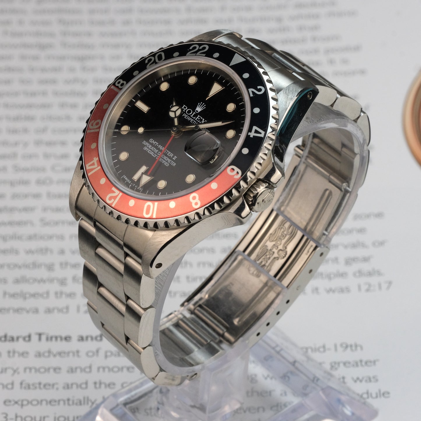 1984 Rolex GMT Master II, ref 16760