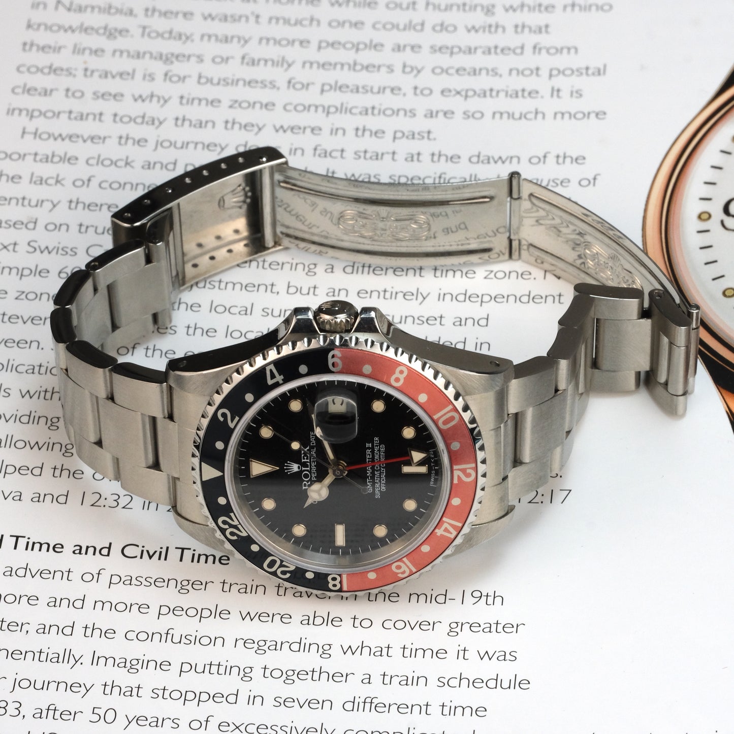 1984 Rolex GMT Master II, ref 16760