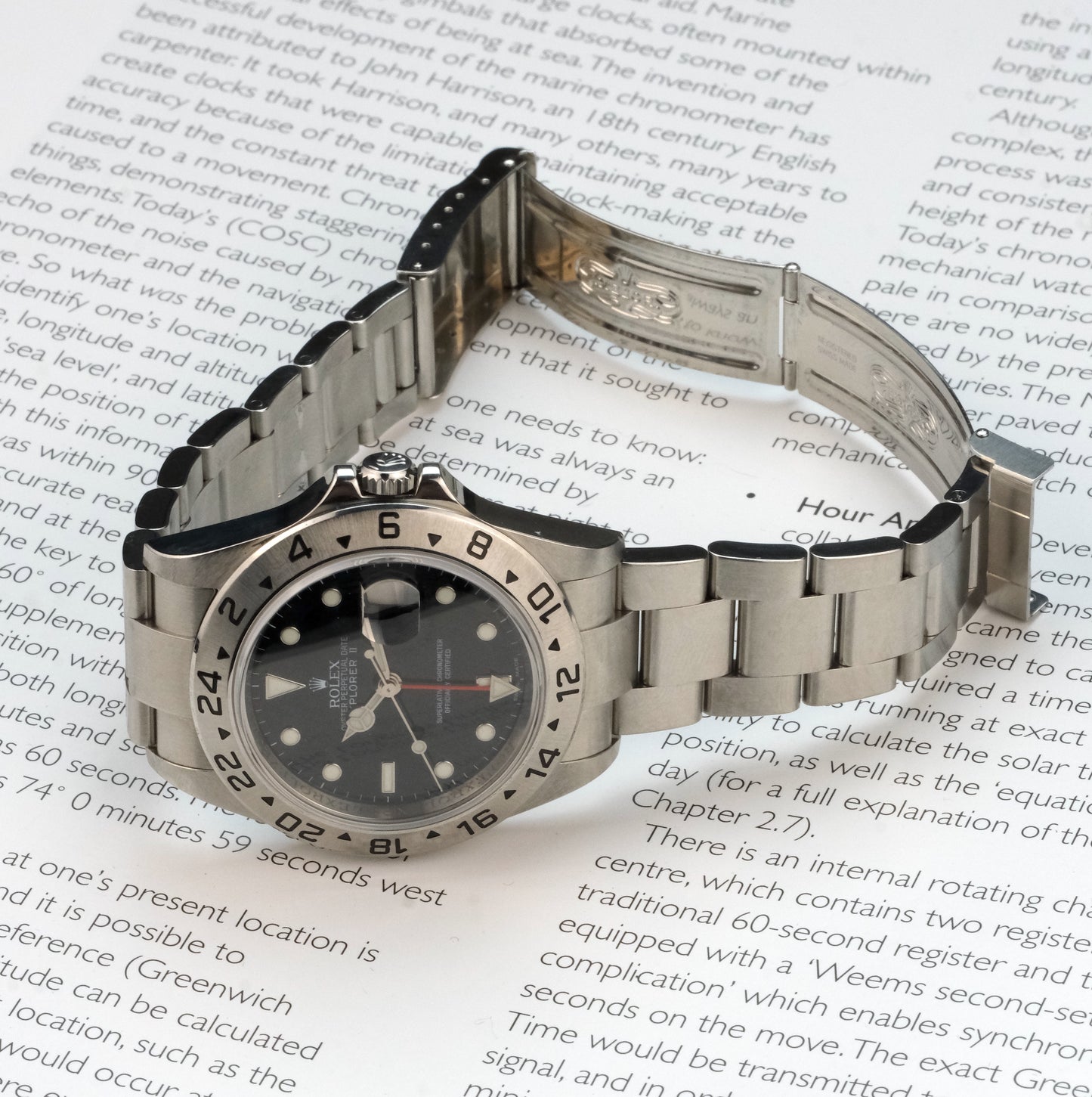 Circa 2007 Rolex Explorer II 16570, Cal 3186