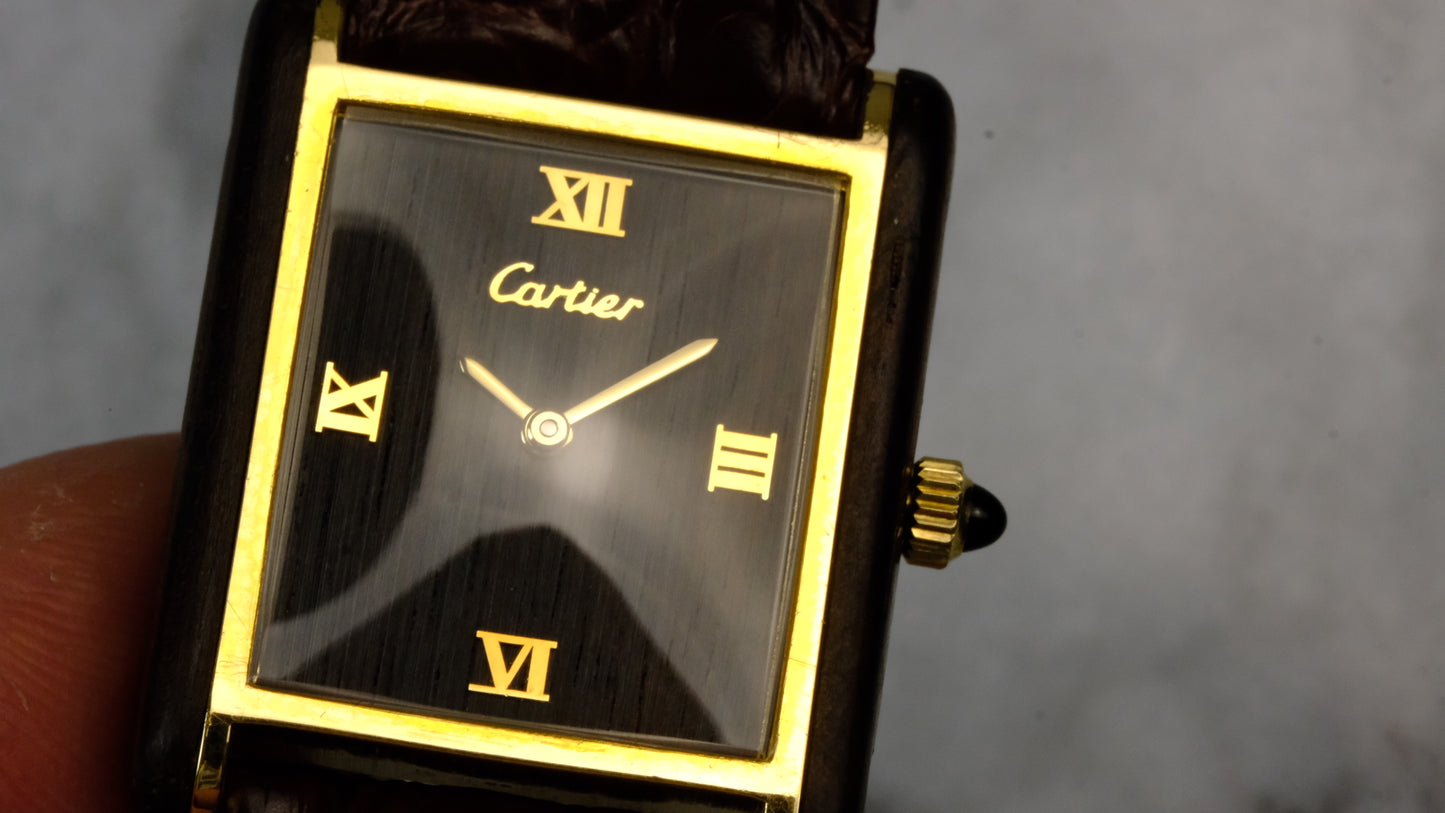 1976 Cartier Tank La Nature Palisandre De Rio, ref 20611