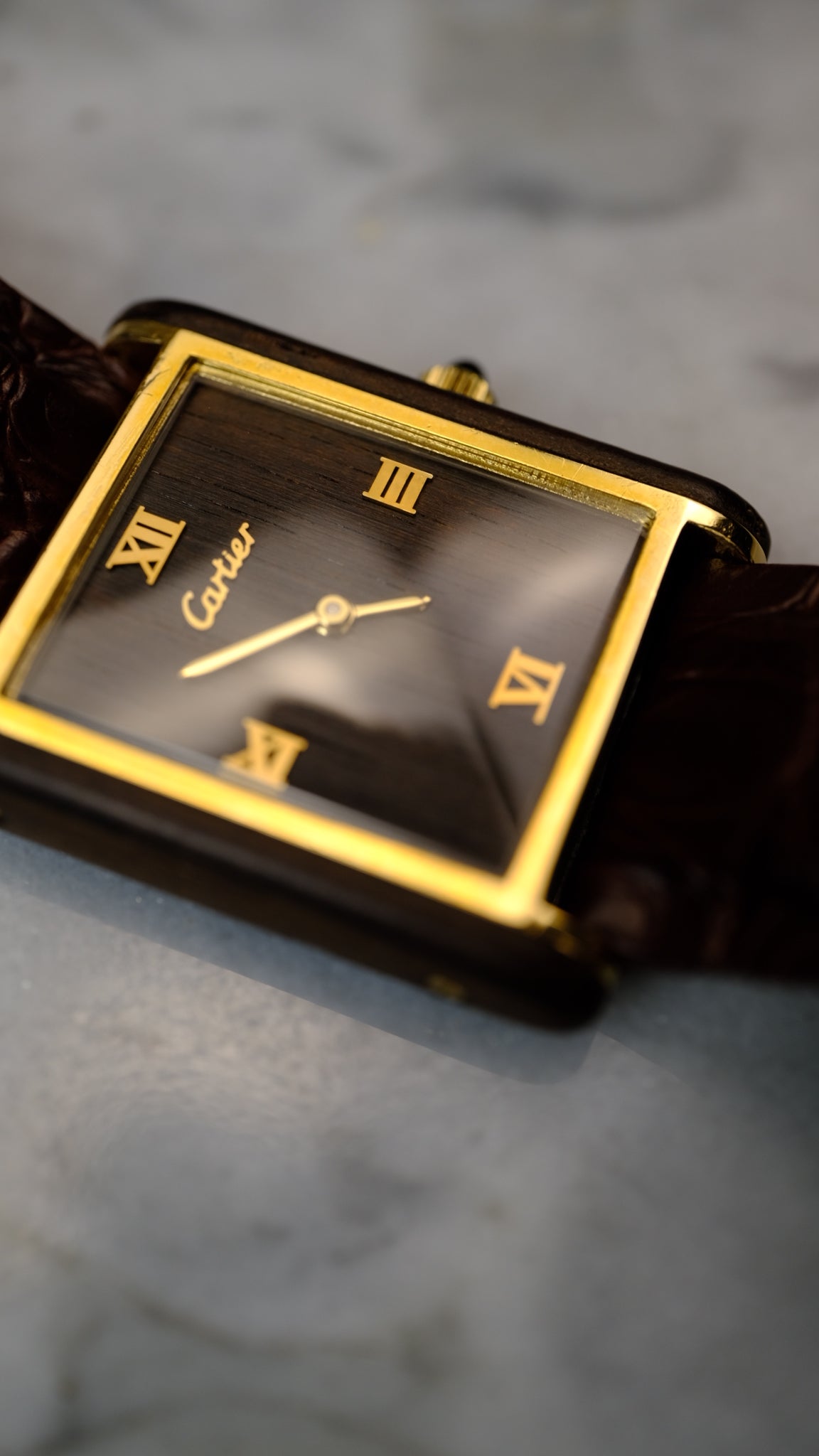 1976 Cartier Tank La Nature Palisandre De Rio, ref 20611