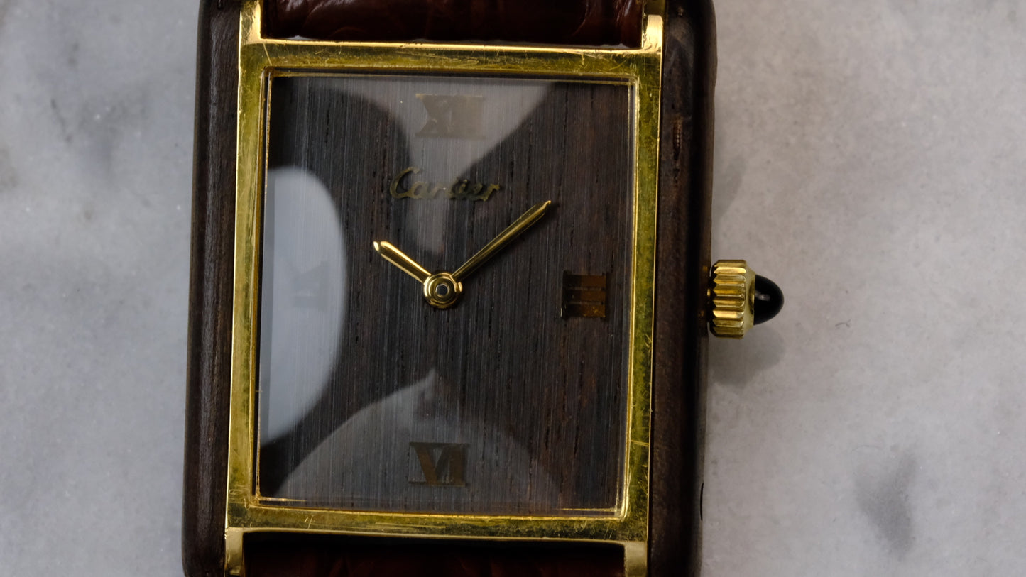 1976 Cartier Tank La Nature Palisandre De Rio, ref 20611