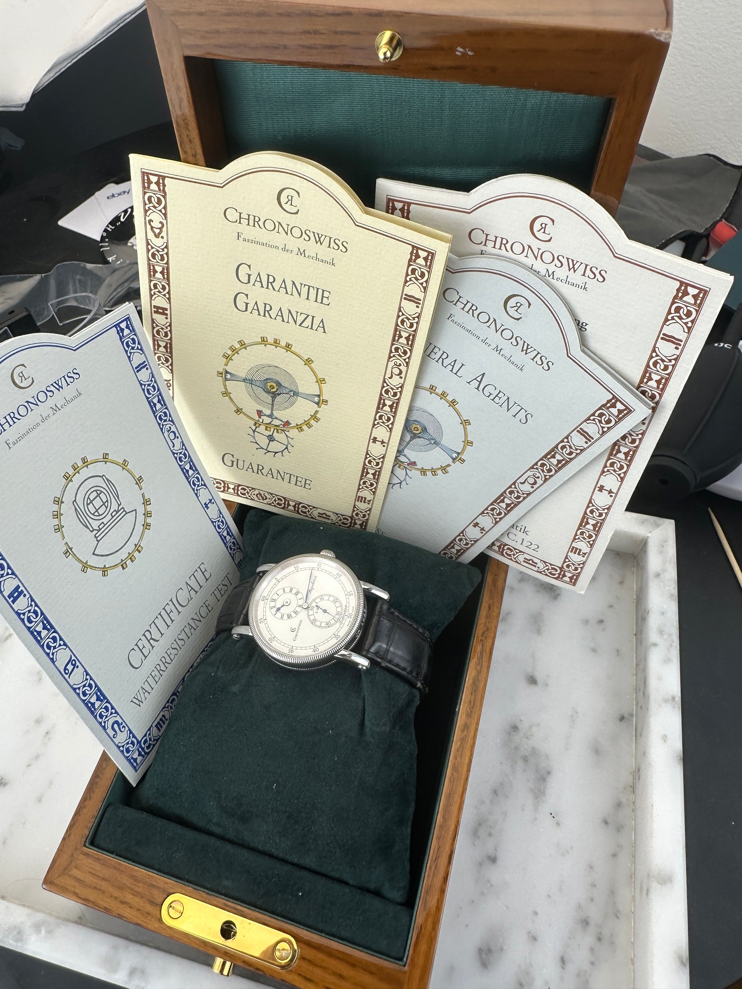 Chronoswiss Regulateur | CH1223 | Box & Papers