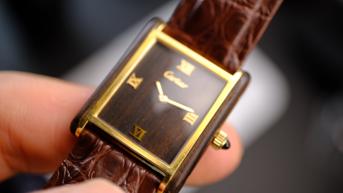 1976 Cartier Tank La Nature Palisandre De Rio, ref 20611