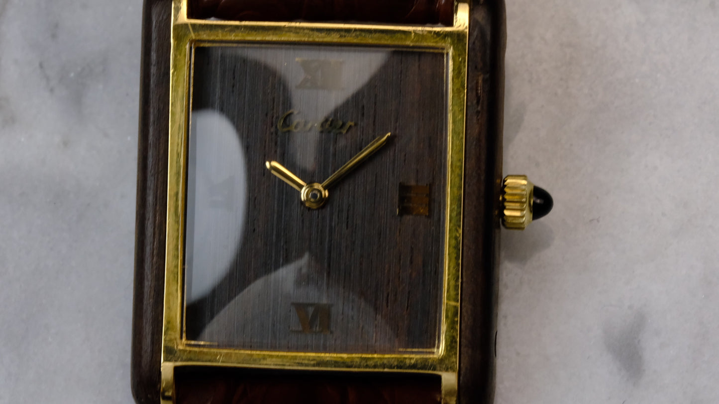 1976 Cartier Tank La Nature Palisandre De Rio, ref 20611