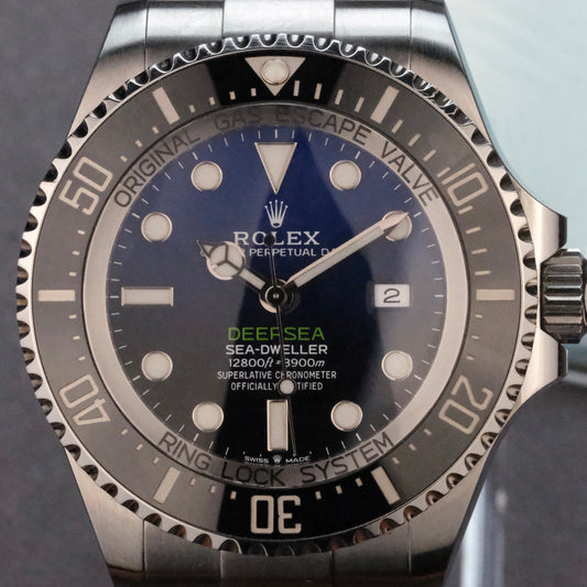 2020 Rolex Sea Dweller Deepsea 126660 James Cameron with card and tag