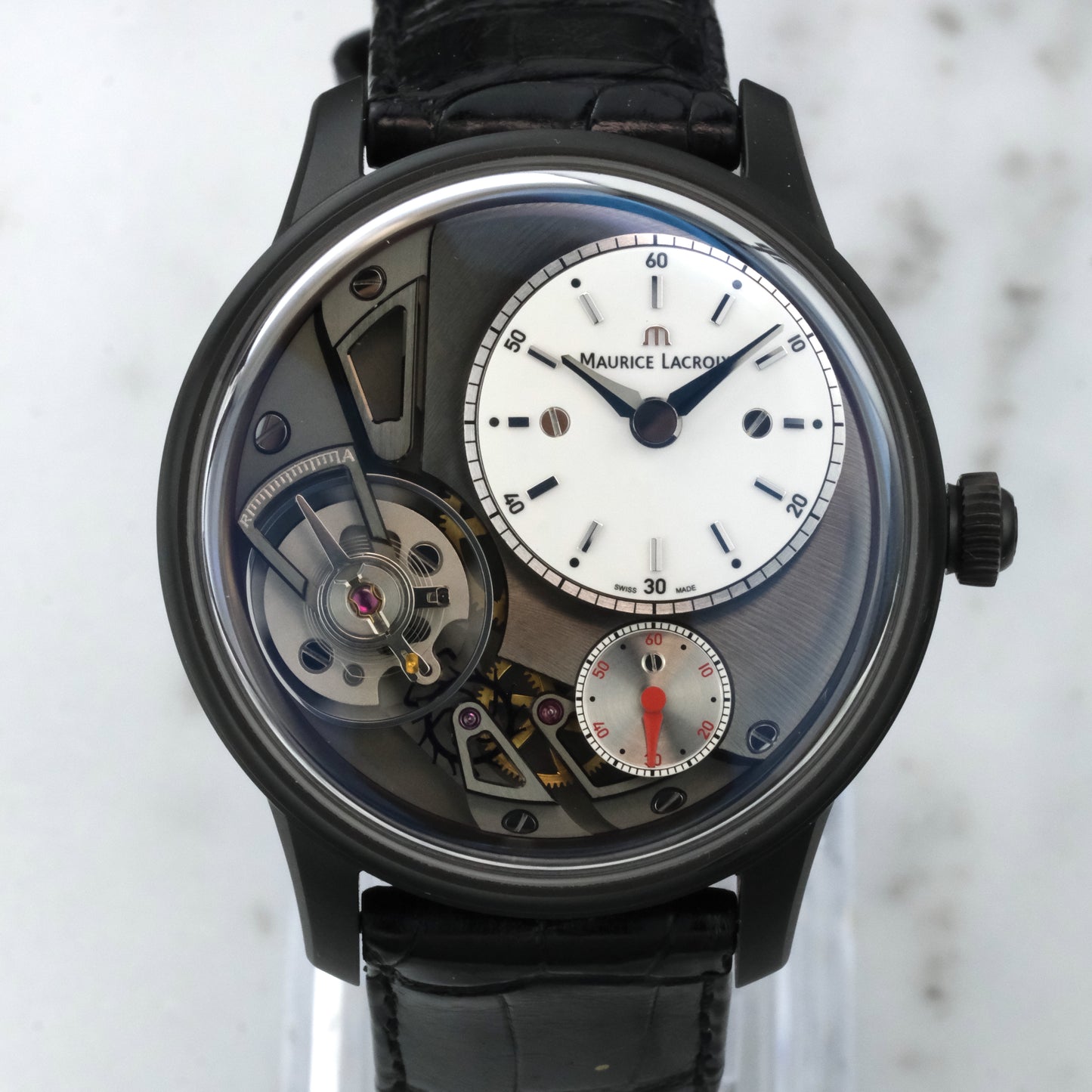 2010's Maurice Lacroix Masterpiece Gravity | MP6118-PVB01-130 | With Box