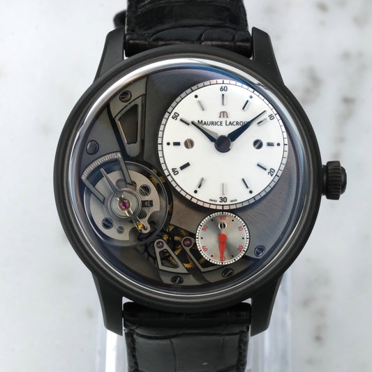 2010's Maurice Lacroix Masterpiece Gravity | MP6118-PVB01-130 | With Box