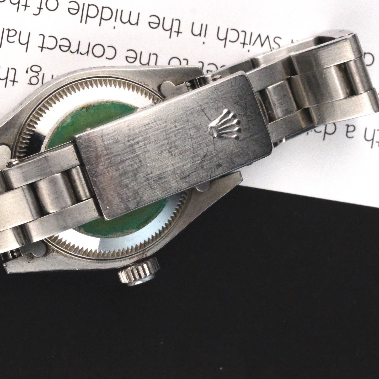 1997 Rolex Lady Datejust 69190 Blue Roman Dial with Papers