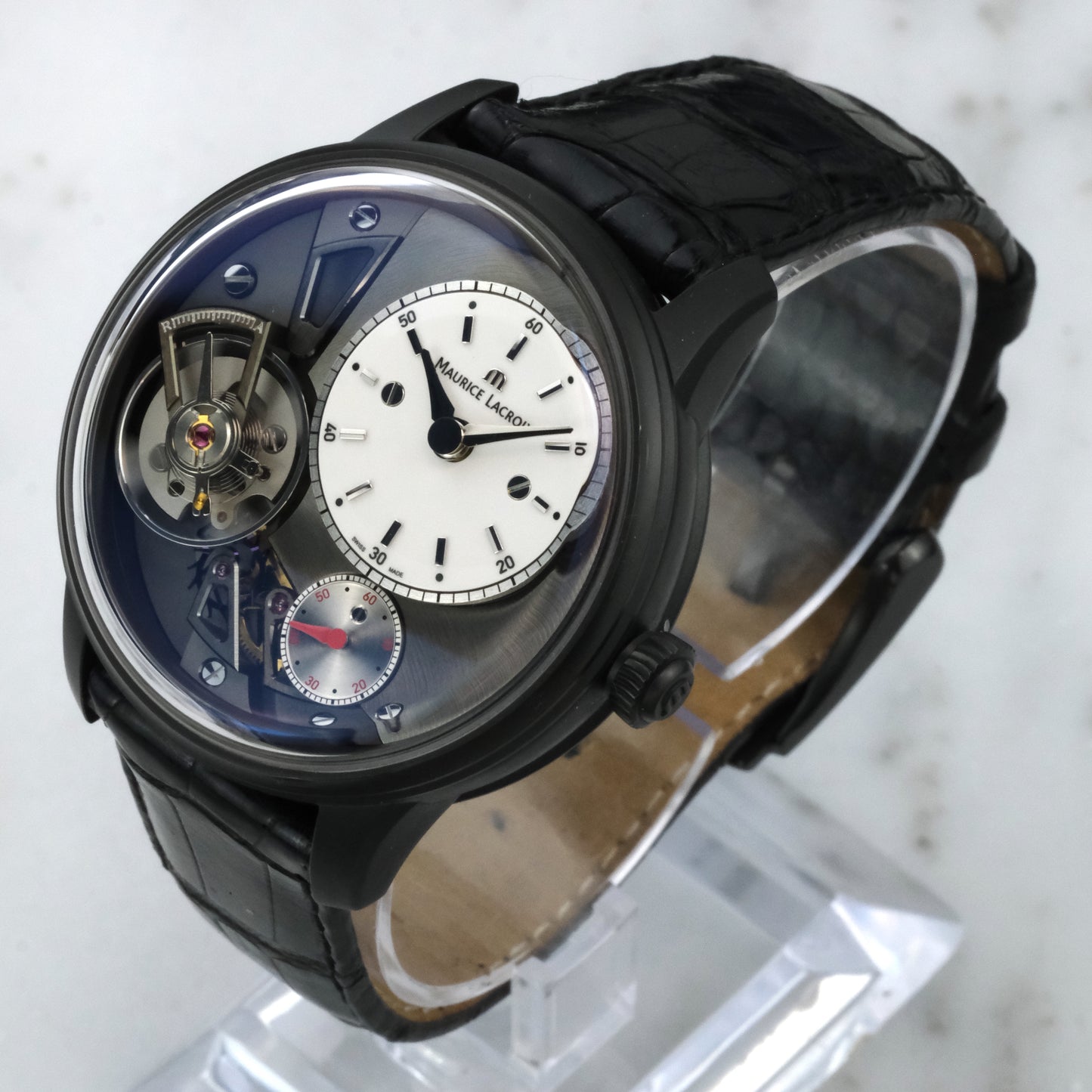 2010's Maurice Lacroix Masterpiece Gravity | MP6118-PVB01-130 | With Box