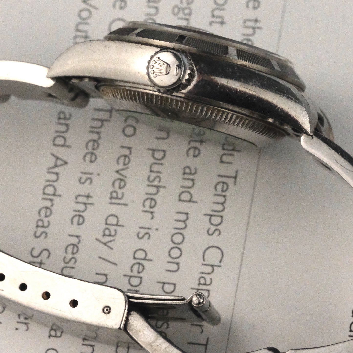 1997 Rolex Lady Datejust 69190 Blue Roman Dial with Papers